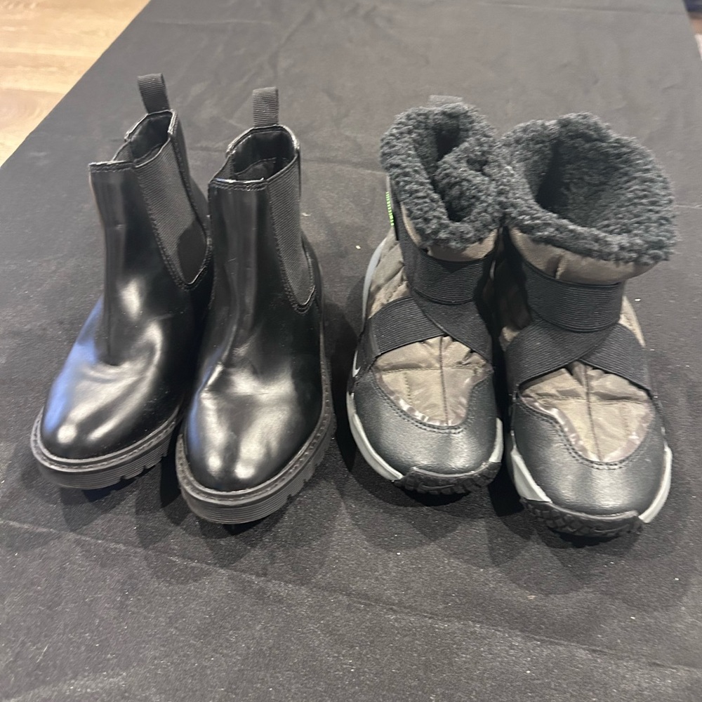 Gently worn boots